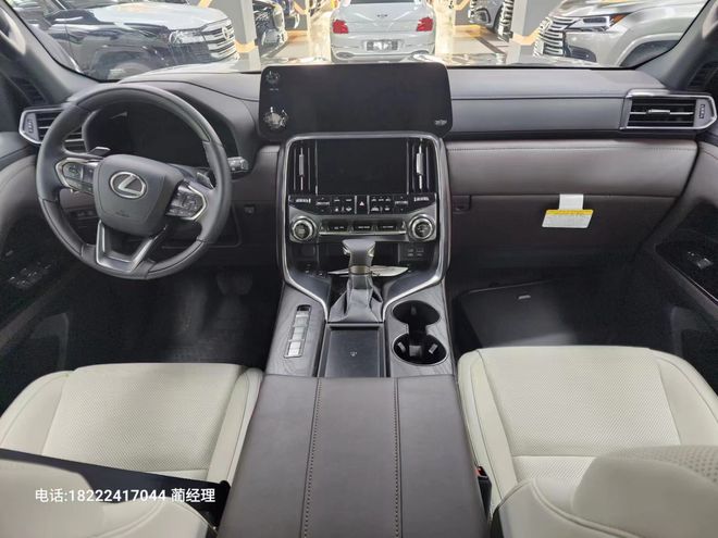 23款雷克萨斯LX600展位现车热卖车型(图2)