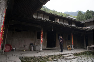 没有茶树的茶园坑村(图7)