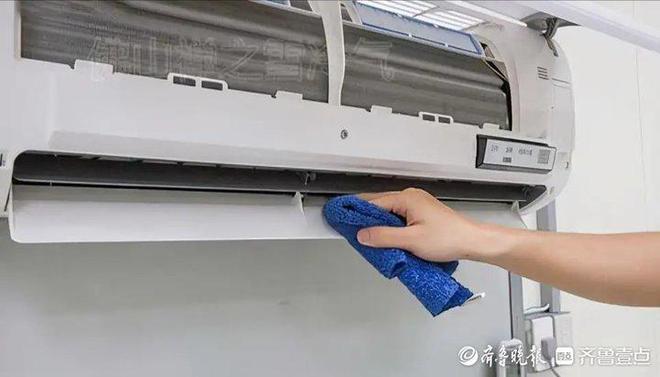 气温上升济南空调清洗业务增加但旺季还要等到6月份(图1)