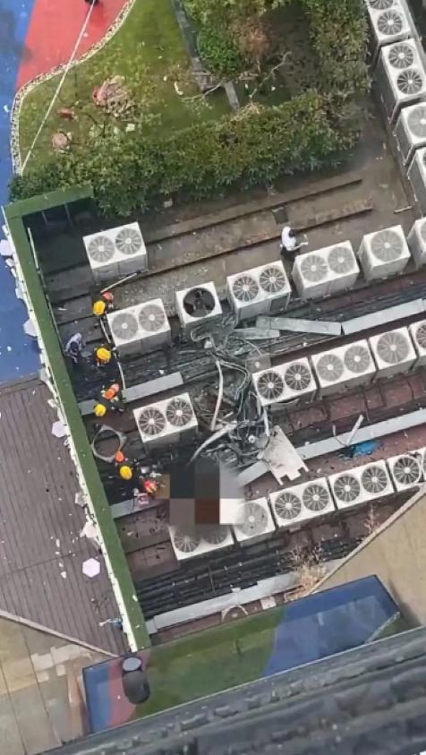 浙江一写字楼空调维修发生爆炸造成人员死亡疑似维修操作失误
