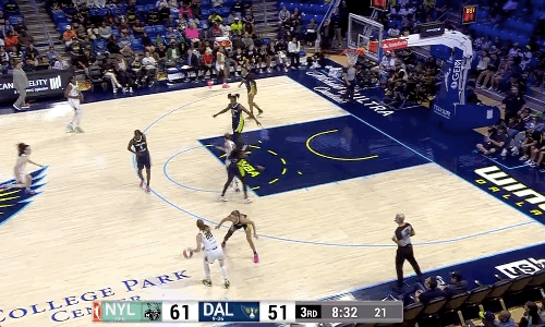 WNBA战报：斯图尔特27分约内斯库14+11自由人轰16记三分以105-91飞翼(图2)
