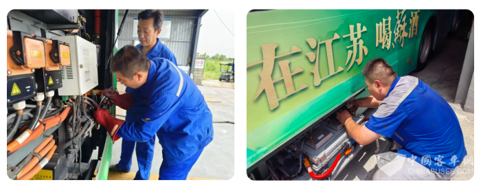 战高温度汛期徐州公交全力护航乘客安全出行