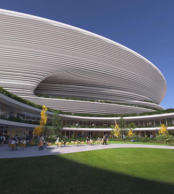 扎哈事务所在建项目：余杭国际体育中心(图7)