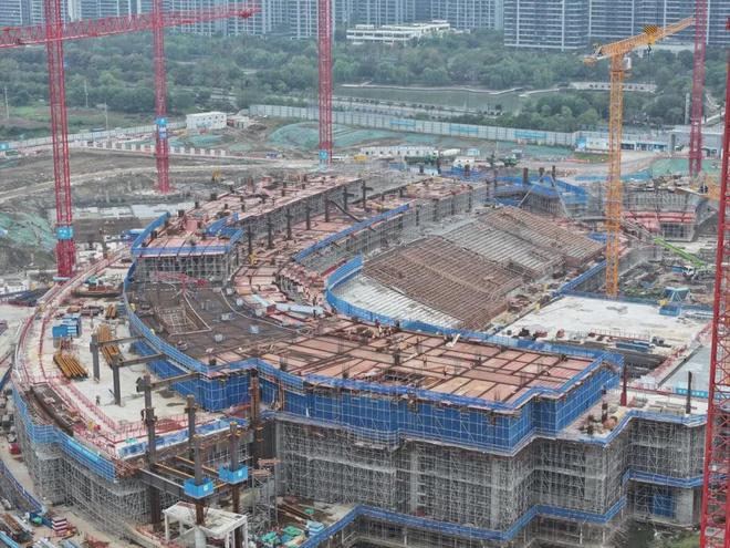 扎哈事务所在建项目：余杭国际体育中心(图2)