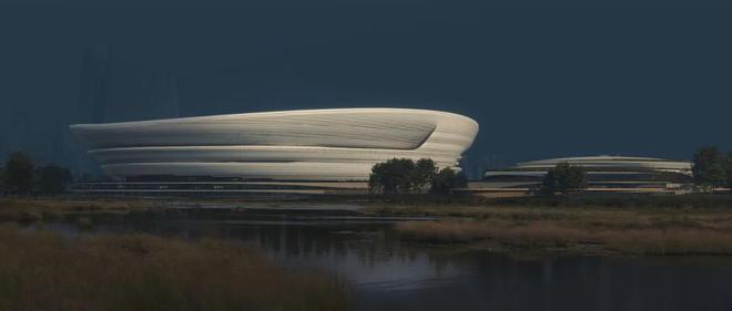 扎哈事务所在建项目：余杭国际体育中心(图6)