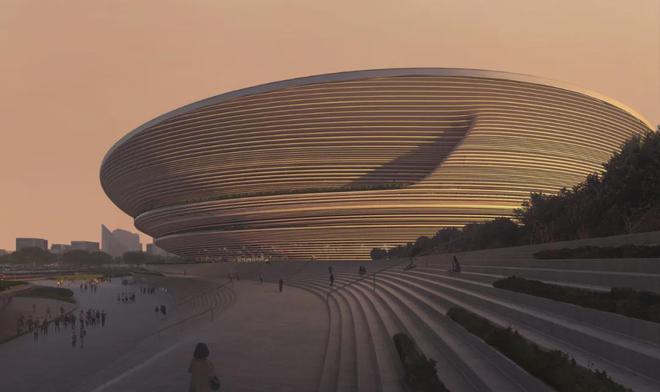 扎哈事务所在建项目：余杭国际体育中心(图8)