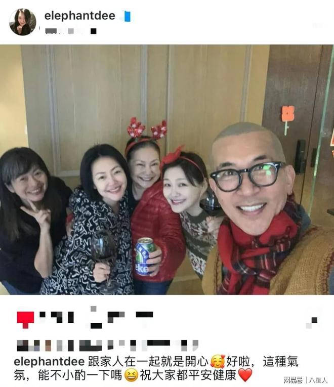 大S一家台北过圣诞!小S穿棉衣老公戴围巾被嘲连空调都舍不得开(图2)