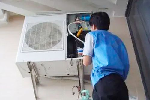 淮北空调维修淮北空调移机安装加氟清洗拆装回收